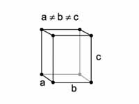 Orthorhombic Crystal Structure